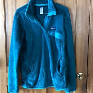 Patagonia button down fleece.